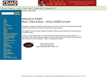 Tablet Screenshot of cdmo.com